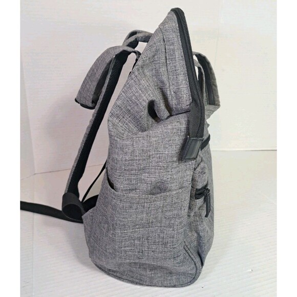 Kenneth Cole Reaction Paddy Shack 15″ Laptop‑Tablet Backpack Bookbag – Gray - Picture 5 of 11